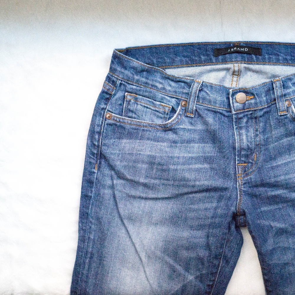 J Brand Boyfriend Cut Jeans